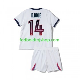 Paris Saint-Germain Desire Doue 14 Børn Udebane Fodboldsæt 2026-27 S/S (+ Korte bukser)